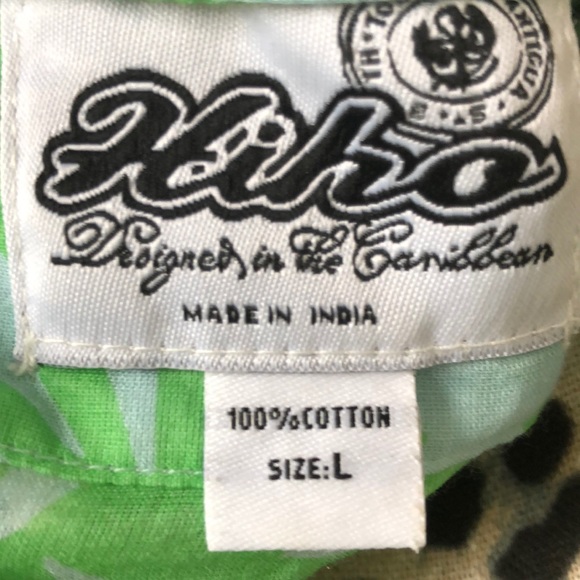 Amazing Hilo Caribbean Designers tunic/coverup L - Picture 4 of 5